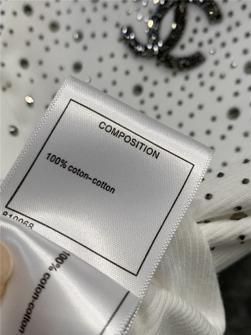 ch**el hot D1am0nd slim base long sleeve t-shirt replicas clothes