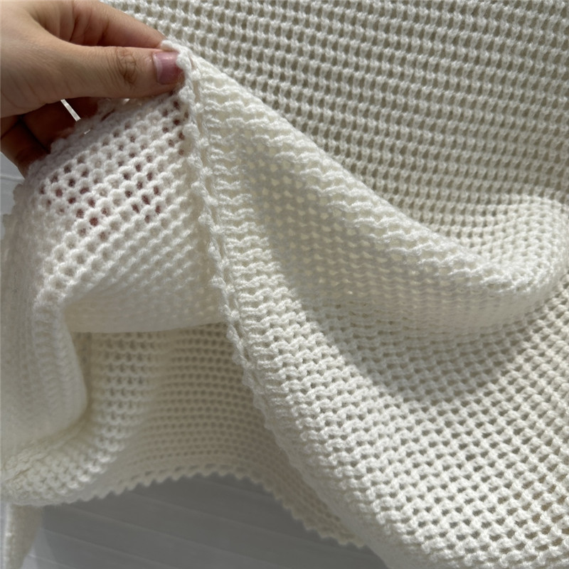 D10r hollow crochet hooded sweater replica d&g clothing