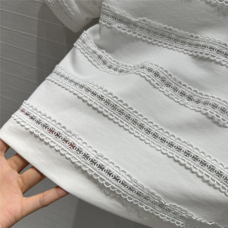 Ch**el navy collar top replica clothing sites