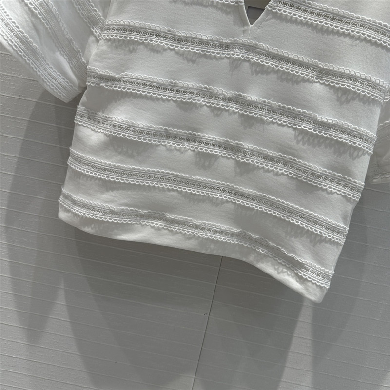 Ch**el navy collar top replica clothing sites