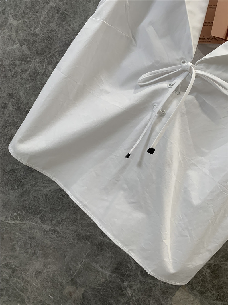 M1um1u navy collar tie shirt replica designer clothing websites