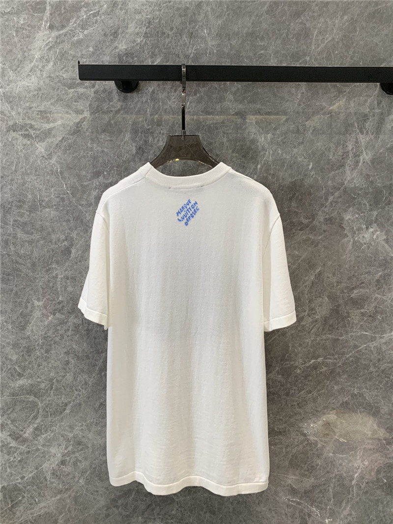 l0vis Vvtt0n lv jacquard short-sleeved sweater replica clothing