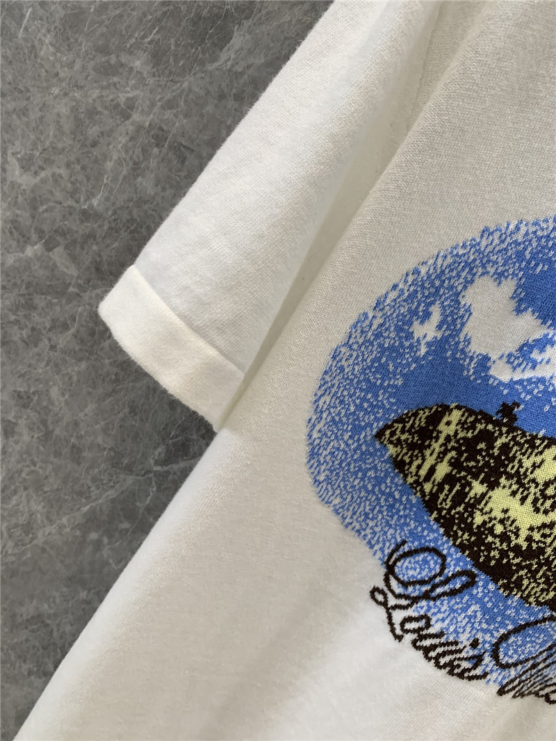 l0vis Vvtt0n lv jacquard short-sleeved sweater replica clothing