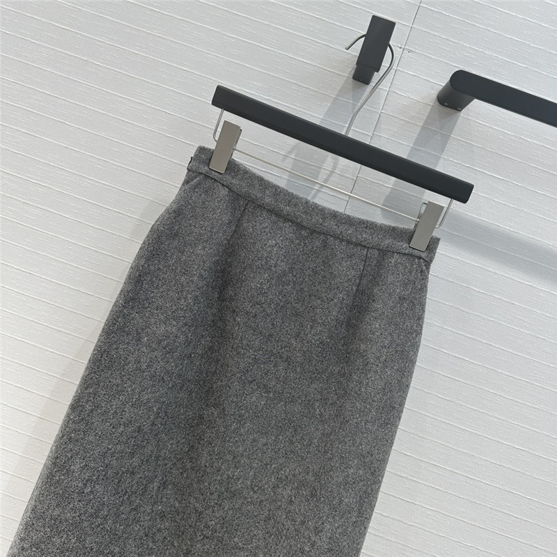 dio grey long skirt replica clothing sites
