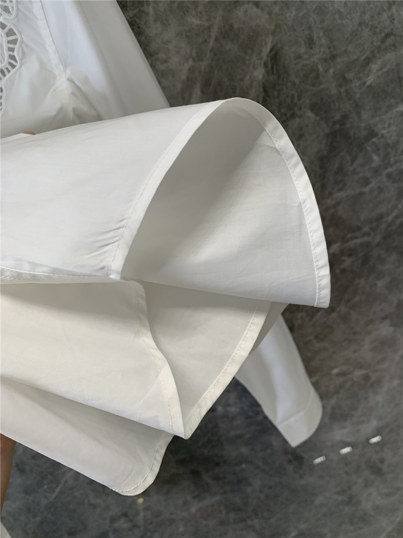 Gvc*1 mesh embroidered long-sleeved shirt replica clothing sites