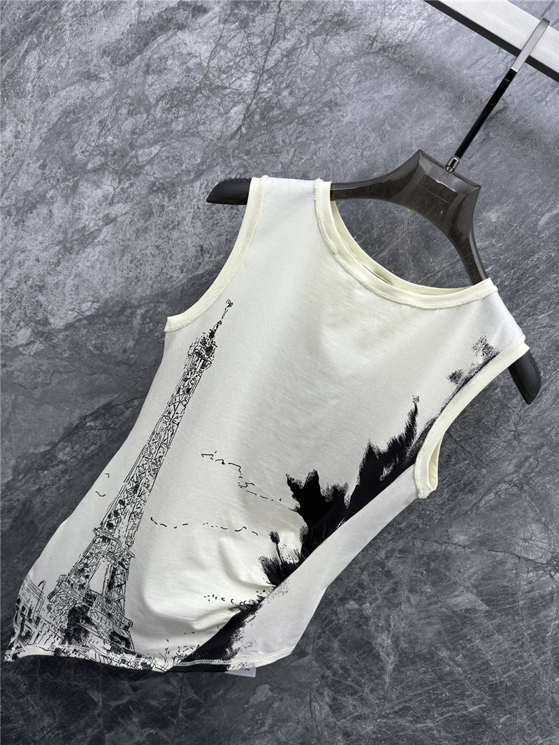 D10r irregular sleeveless vest replica designer clothes