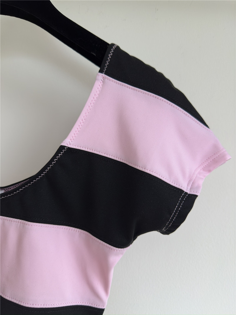 Ch**el contrast striped top replica clothing sites