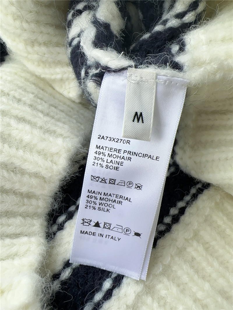 Ce1i*e striped crew neck knitted sweater replica d&g clothing