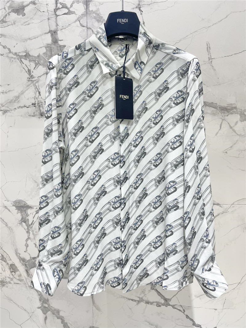 F**di new silk shirt cheap replica designer clothes