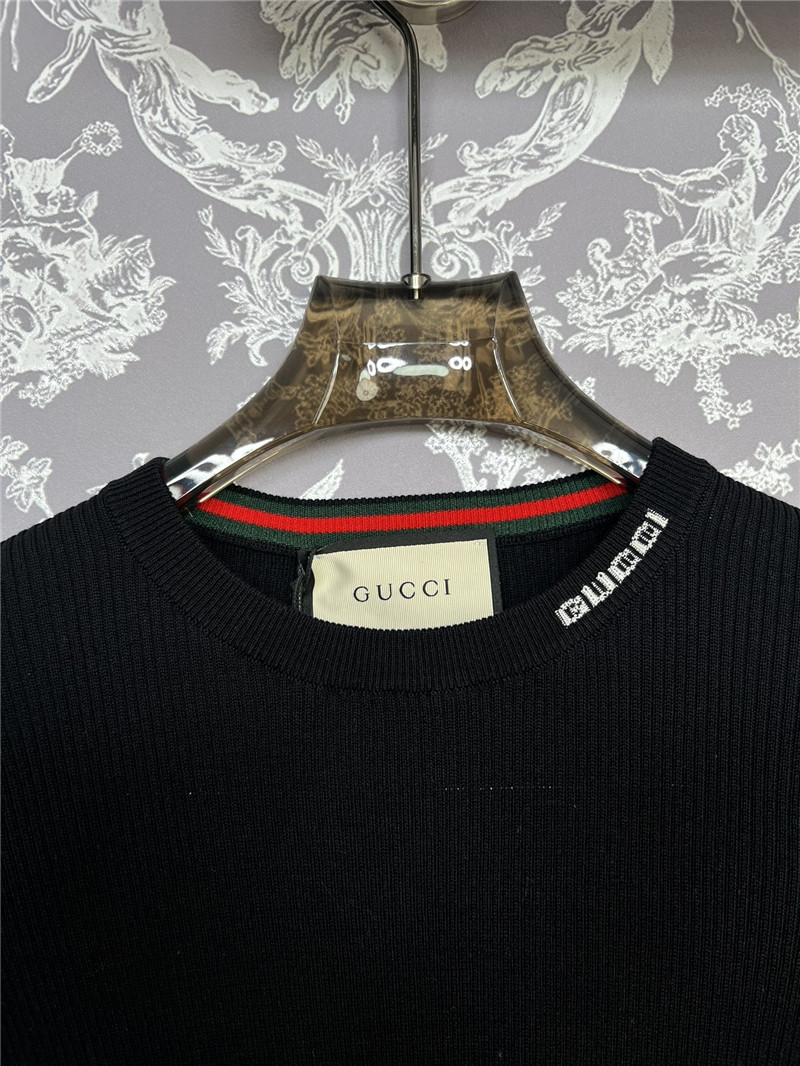 Gvc*1 knitted mid-sleeve bottoming shirt replica clothing sites