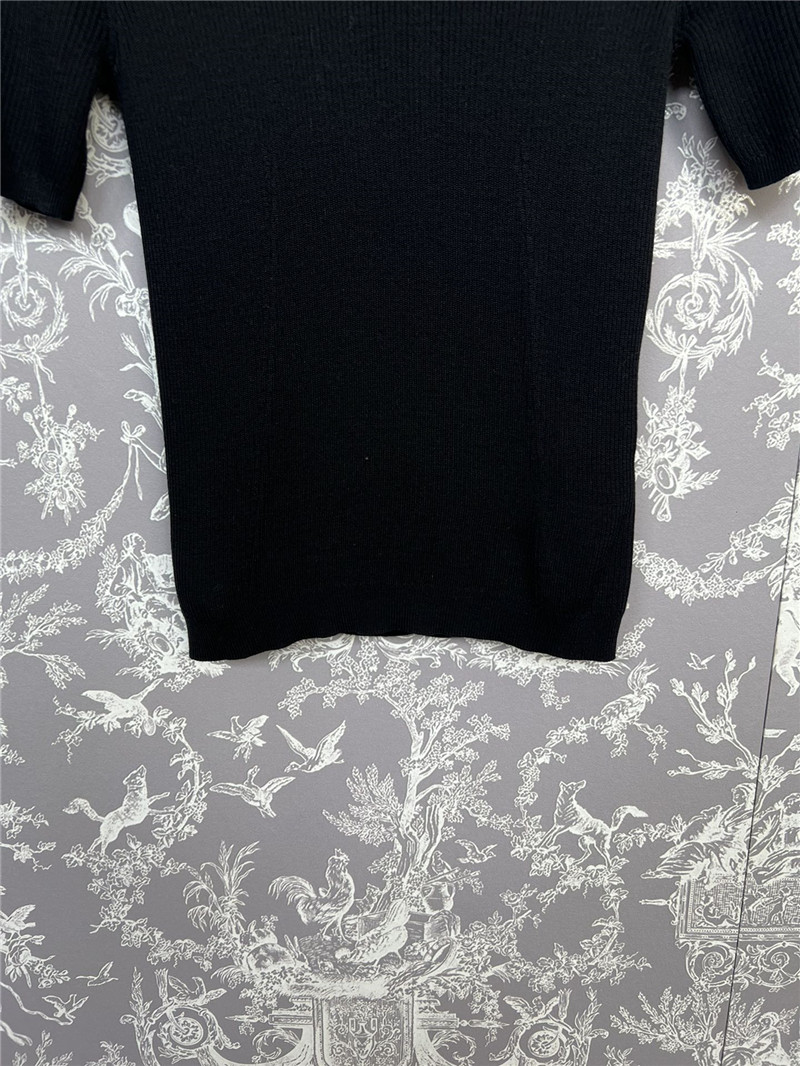 Gvc*1 knitted mid-sleeve bottoming shirt replica clothing sites