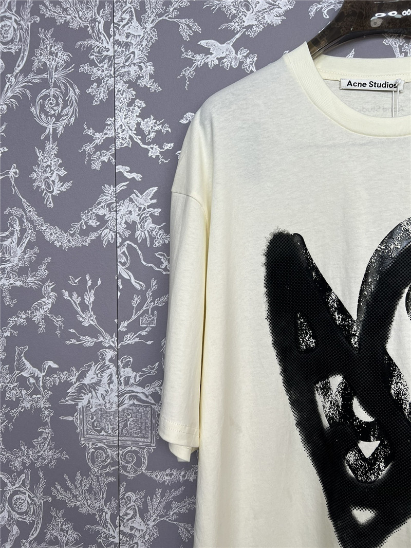 acne studios new abstract heart T-shirt replica clothing sites