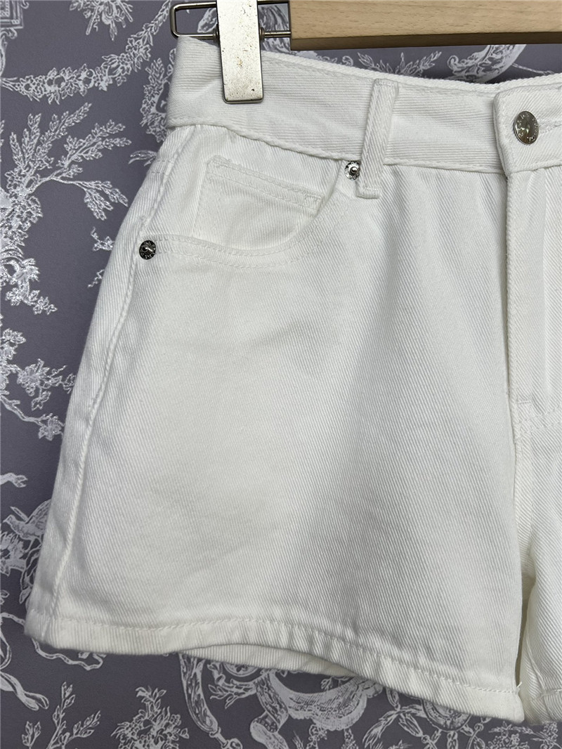 Pra*a new denim shorts replica clothes