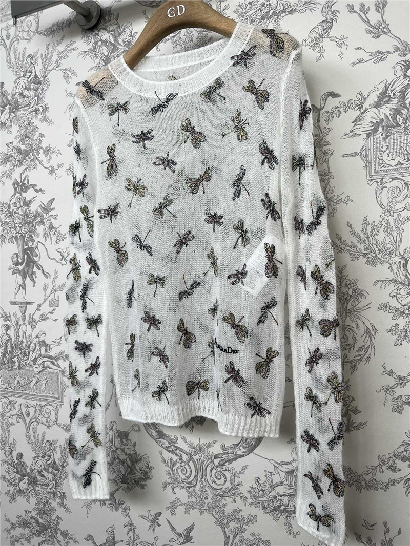 D10r embroidered knitted long sleeve replica d&g clothing