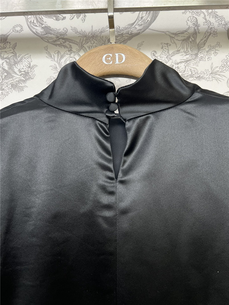 Y51 new pile collar acetate top replica designer clothes