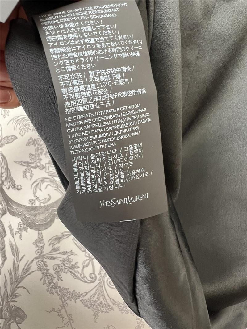 Y51 new pile collar acetate top replica designer clothes