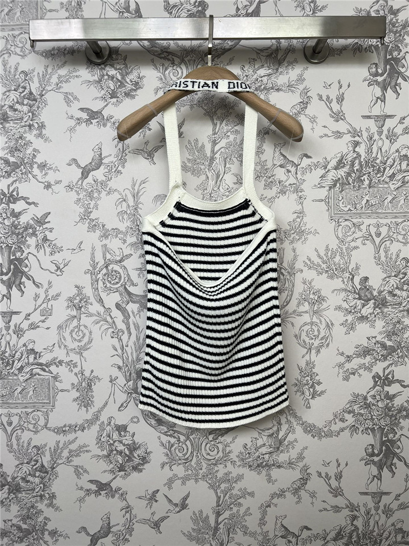 D10r halterneck knit top replica d&g clothing