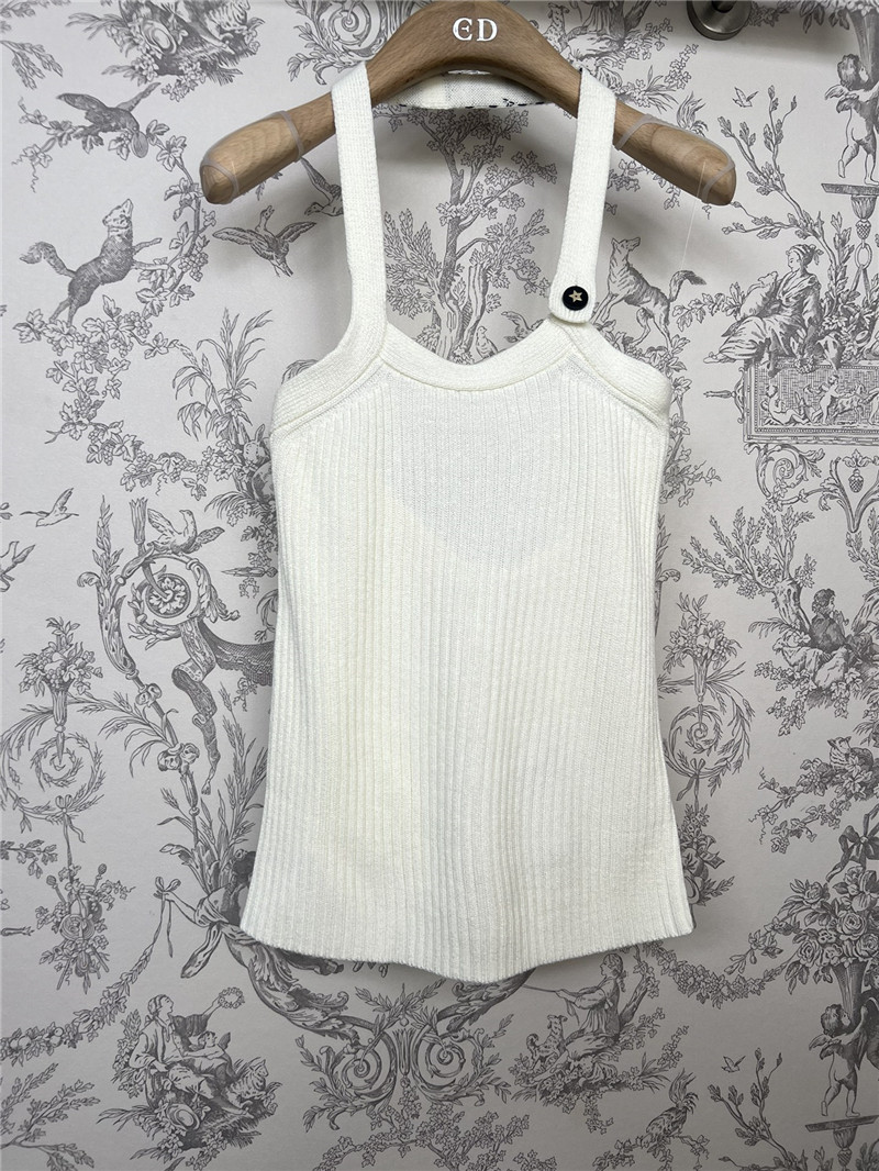 D10r halterneck knit top replica d&g clothing