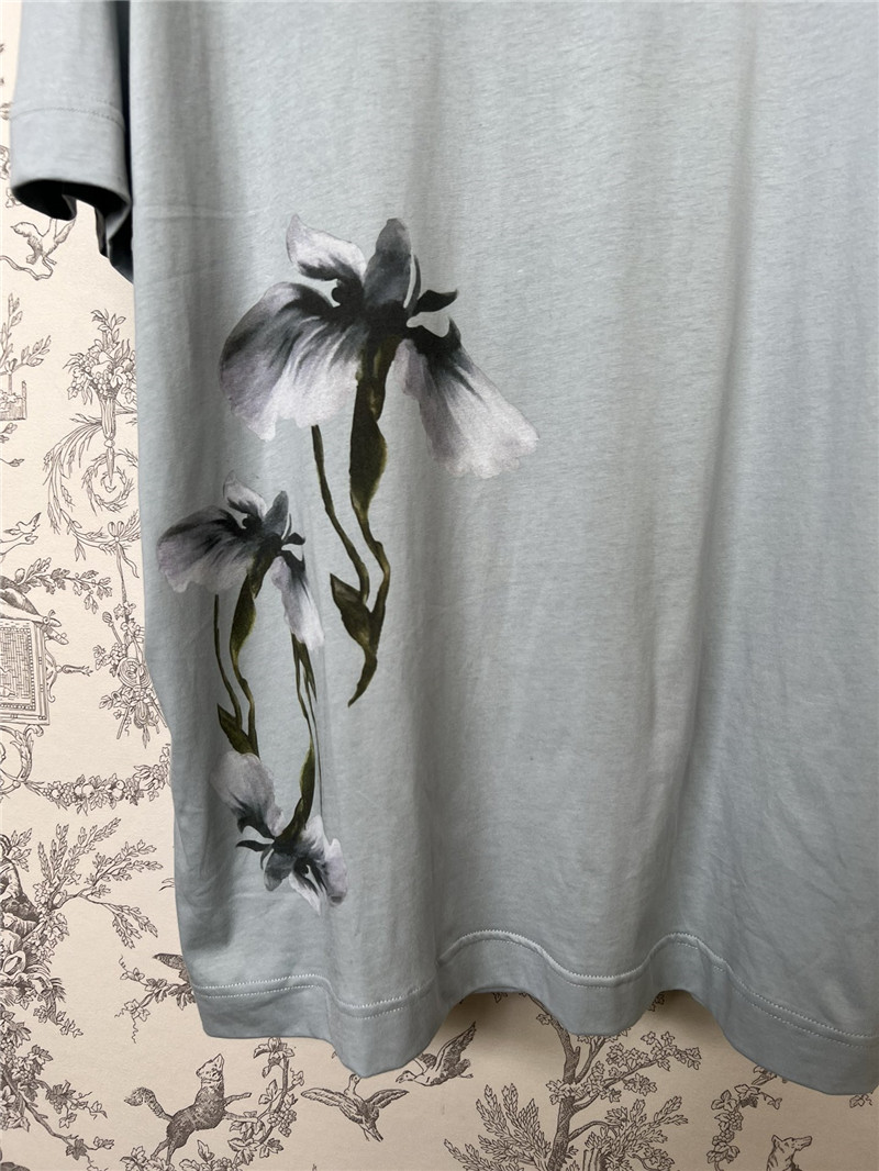 Givenchy ink flower T-shirt replica clothing sites