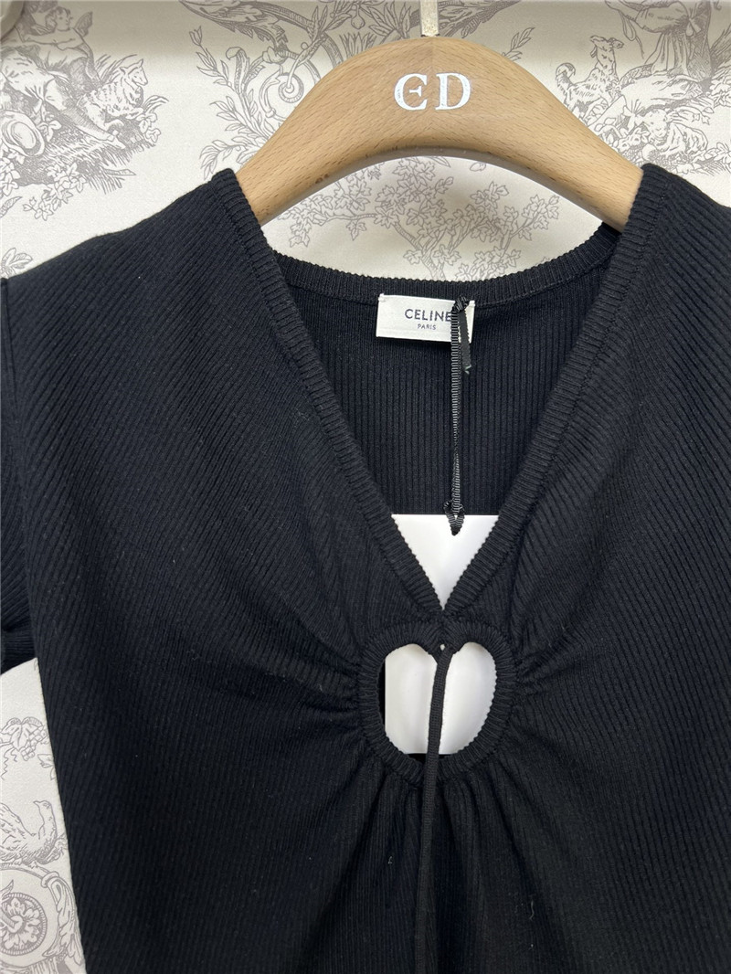 Ce1i*e knitted short-sleeved top replicas clothes