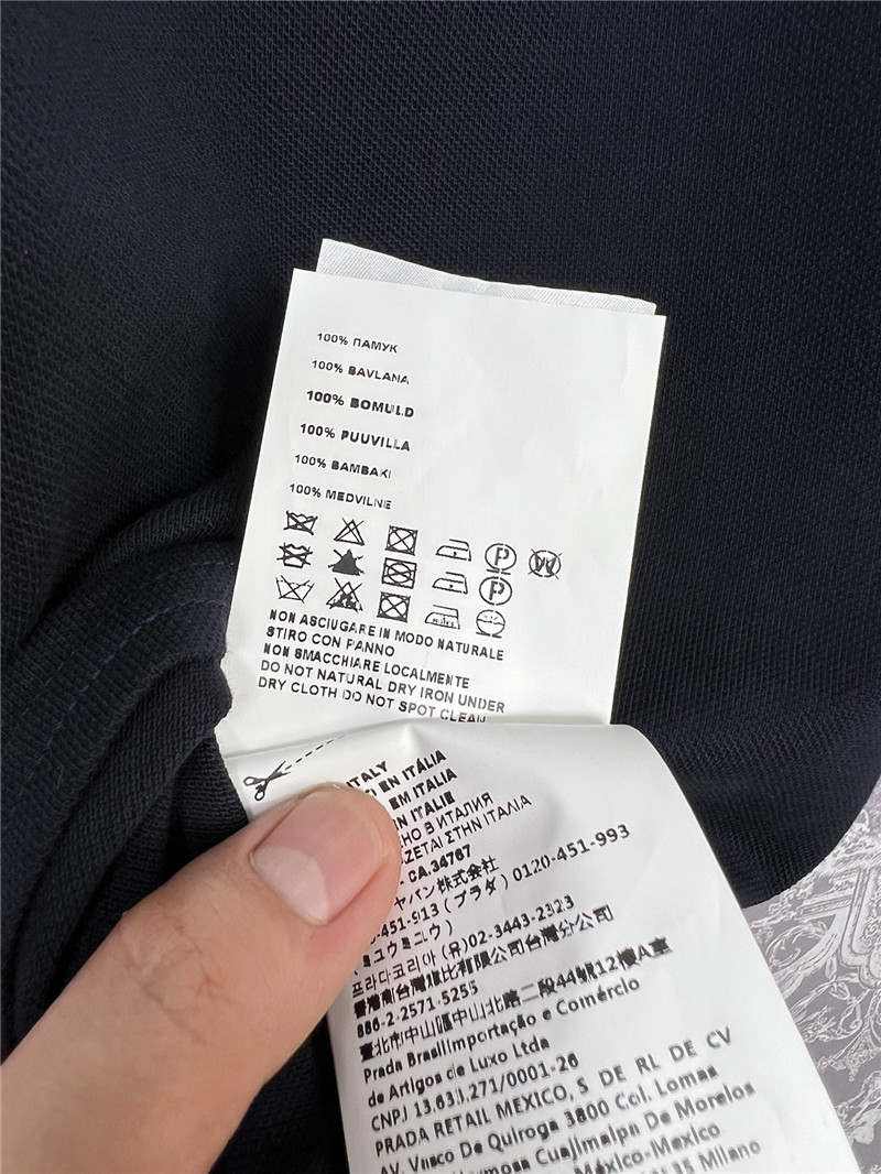 Pra*a new polo collar sleeveless top replica designer clothes