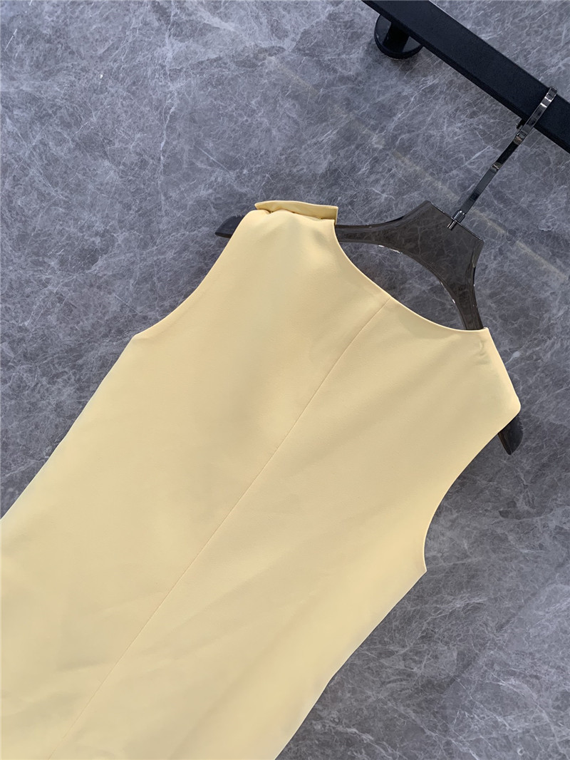 D10r shoulder button sleeveless dress replica d&g clothing