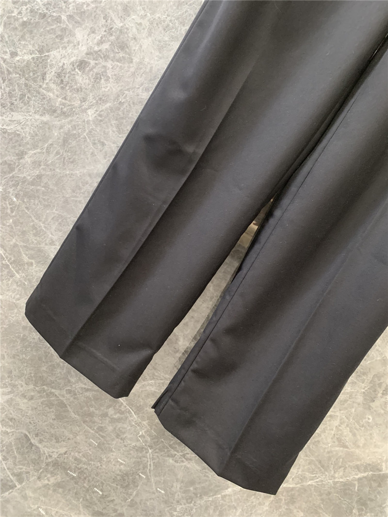 A1exa*der wang black wide leg trousers