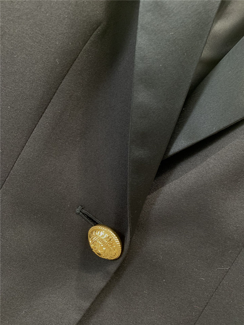 Balmain single button double pocket suit jacket replica clothes