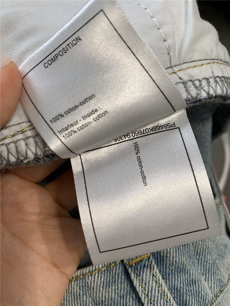 Ch**el heavy denim shorts replica d&g clothing