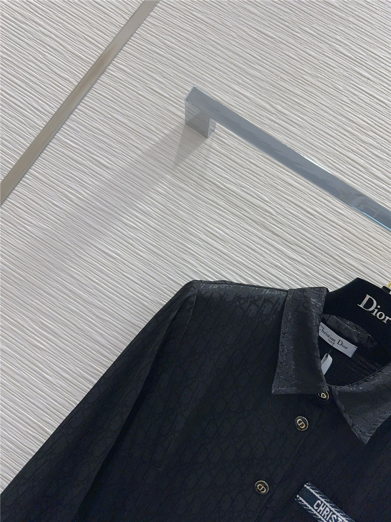 D10r jacquard shirt dress replica d&g clothing