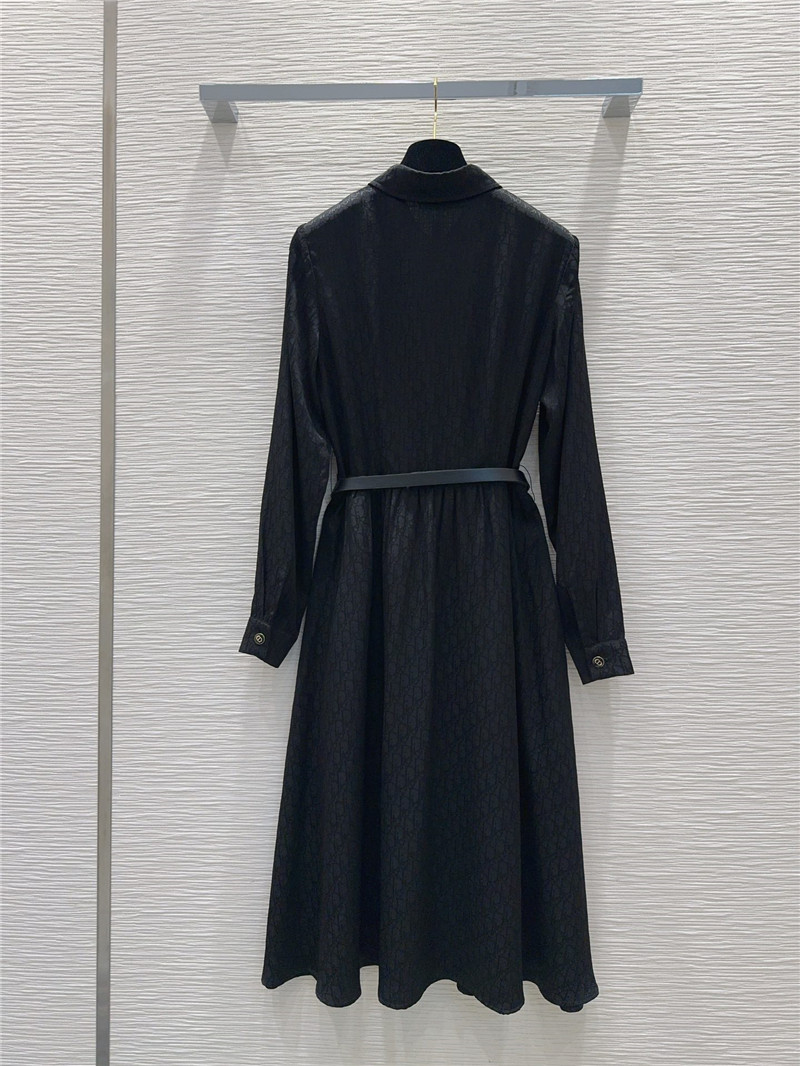 D10r jacquard shirt dress replica d&g clothing