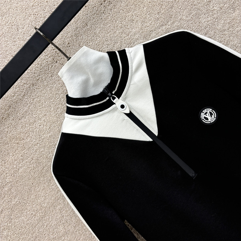 l0vis Vvtt0n lv half zip dress replica d&g clothing