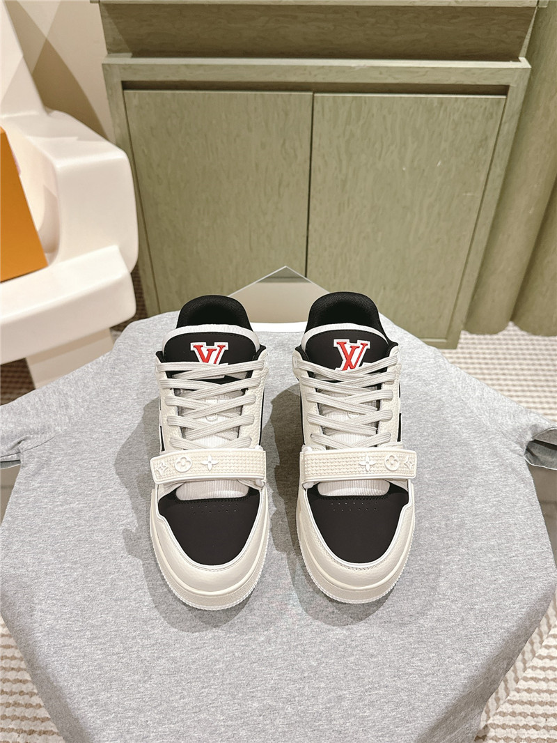 l0vis Vvtt0n lv trainers moka black white low top sneakers