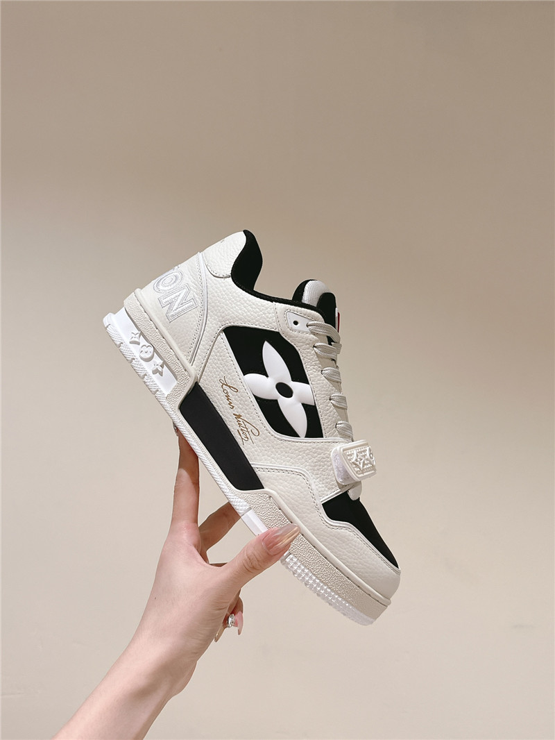l0vis Vvtt0n lv trainers moka black white low top sneakers