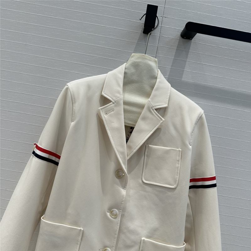 THOM BROWNE armband webbing suit jacket replica clothing sites
