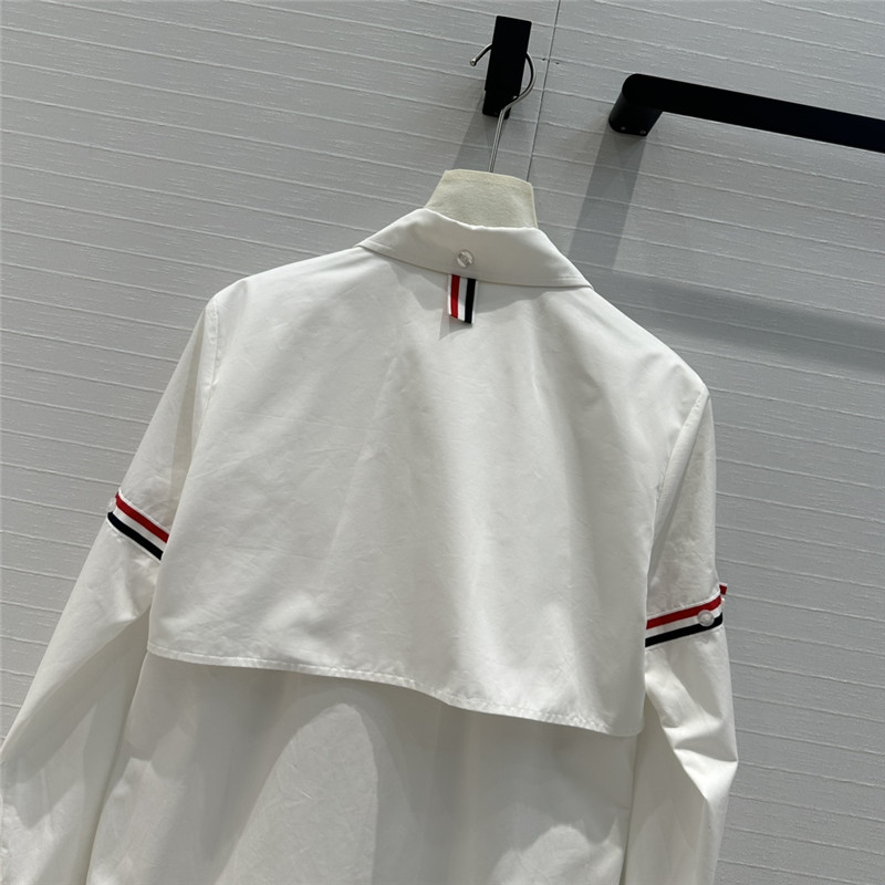 THOM BROWNE Preppy mid-length shirt dress replicas clothes