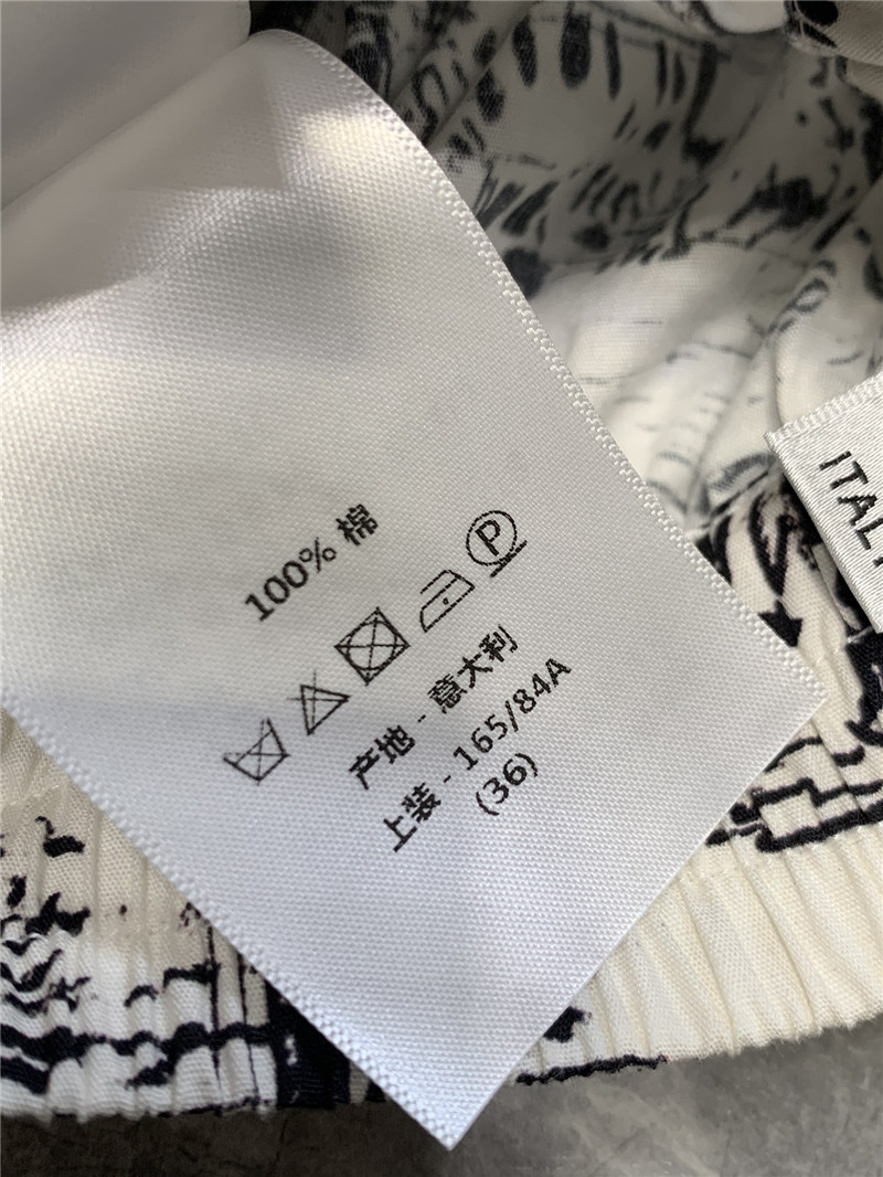 D10r paris map print casual trousers replicas clothes