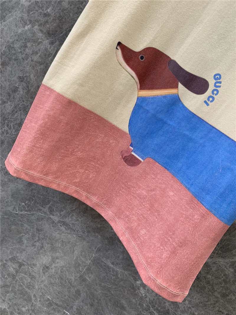 Gvc*1 printed short-sleeved t-shirt cheap replica designer clothes