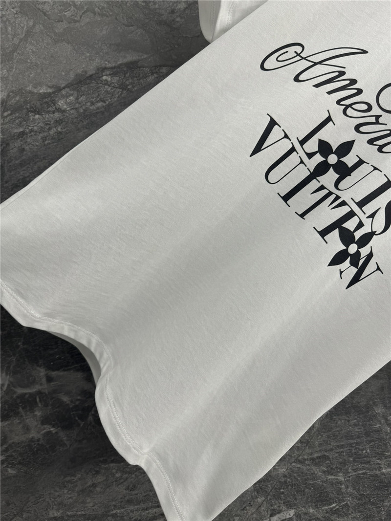 l0vis Vvtt0n lv printed short-sleeved t-shirt replica clothing
