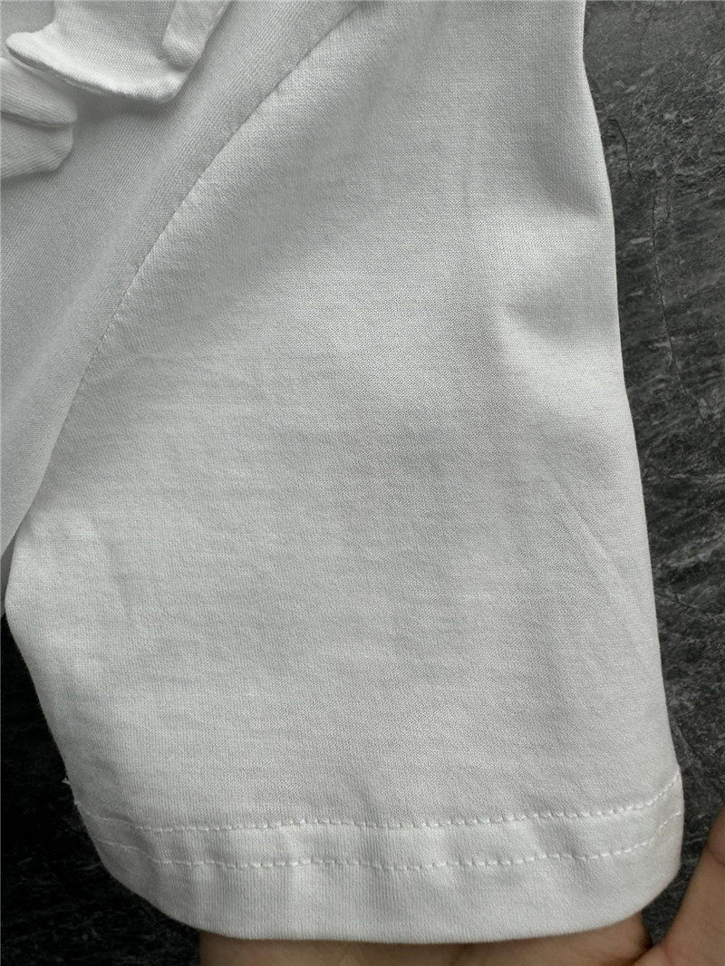 Va1e*ntin0 3d flower short sleeve t-shirt replica d&g clothing