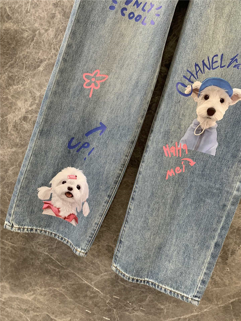 Ch**el jeans replica d&g clothing