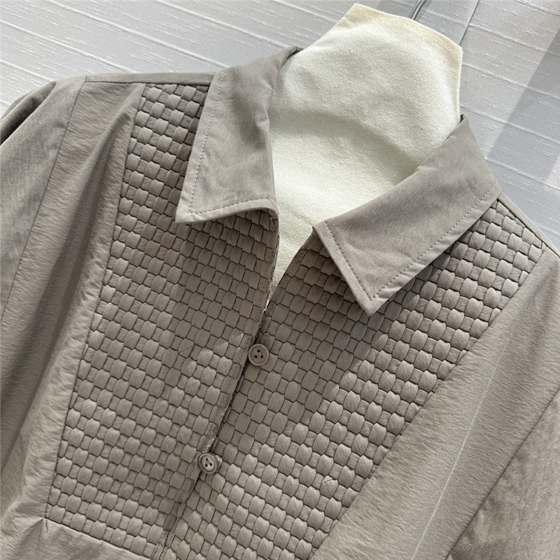 b0tt*ga Ven*ta new lapel woven shirt dress replica clothes