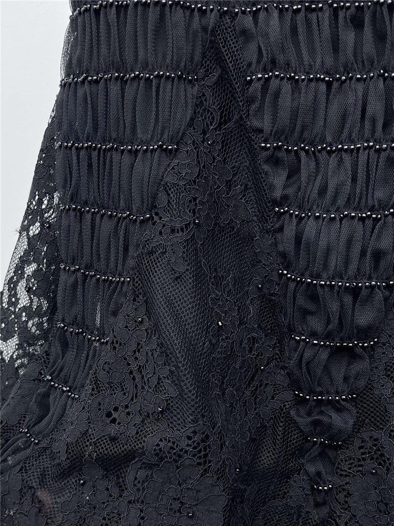 Ch**el heavy beaded little black dress replica d&g clothing