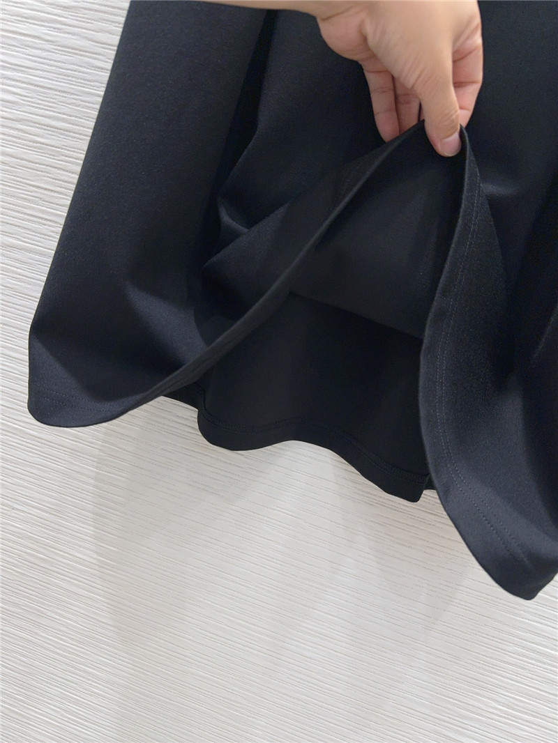 Pra*a open collar polo dress replica designer clothes