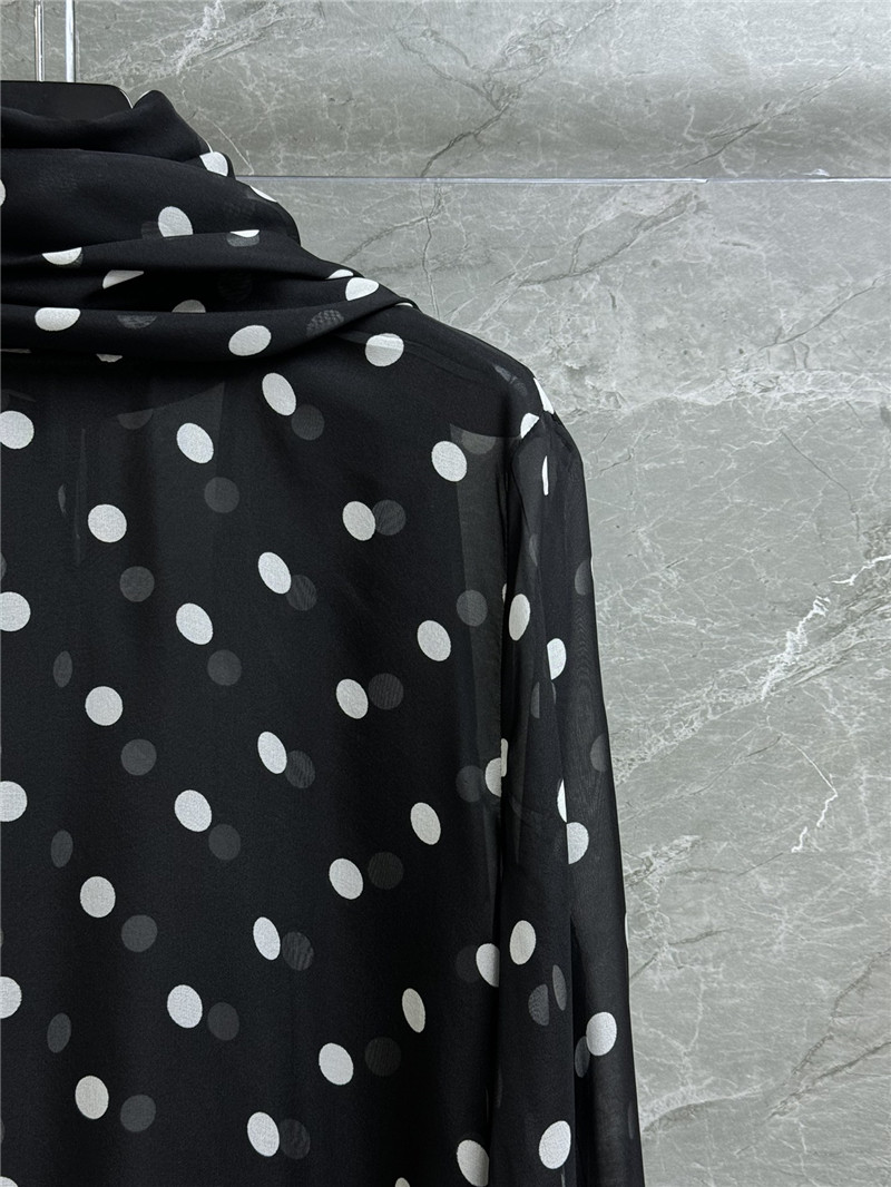 Y51 polka dot ribbon shirt replica d&g clothing
