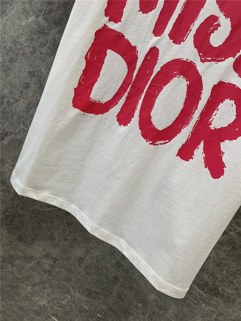 D10r letter logo print short sleeve t replicas clothes