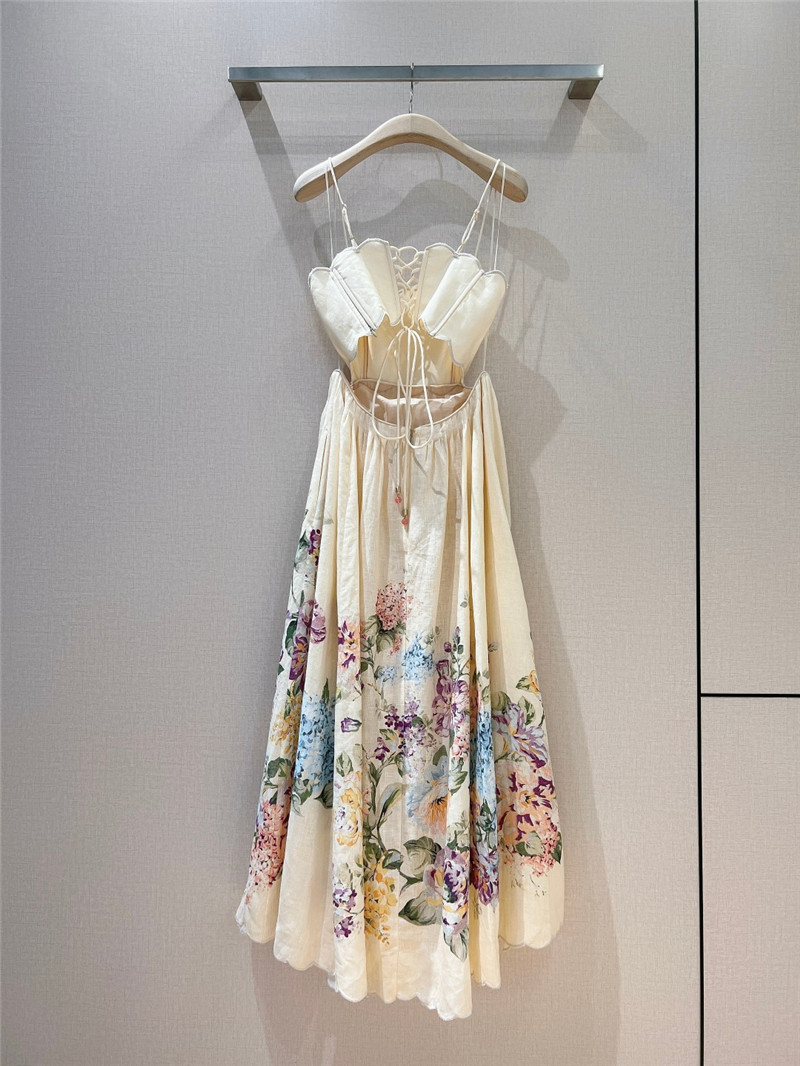 zimm shell lace mid-length suspender dress replicas clothes