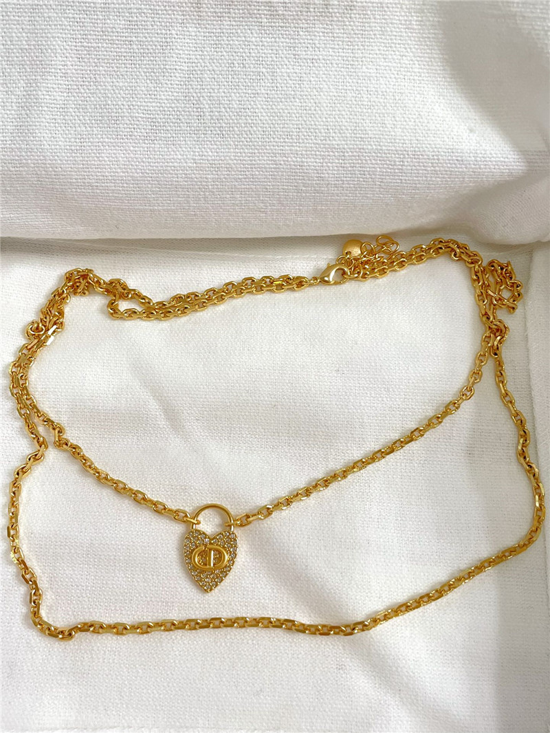 d10r full D1am0nd lock pearl earrings