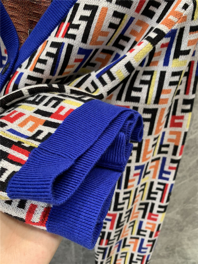 F**di knitted v-neck cardigan replicas clothes