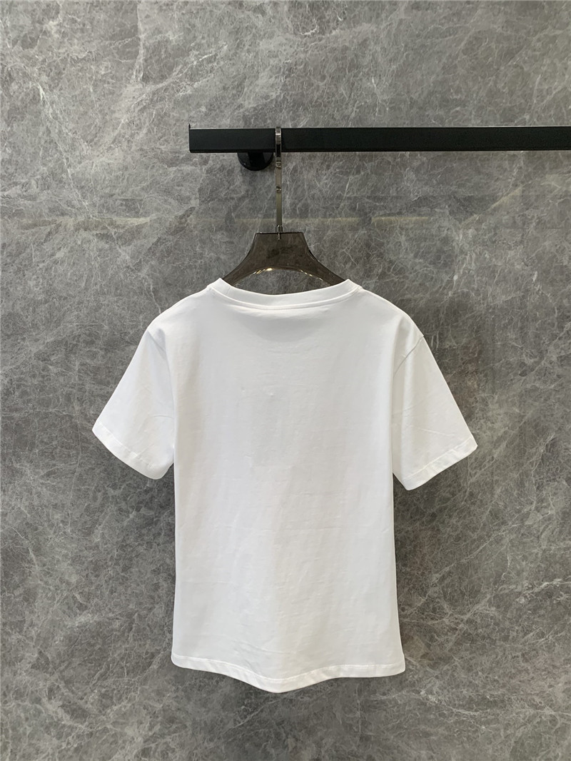 Gvc*1 printed round neck short sleeve t-shirt replicas clothes